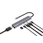 CANYON hub DS-17 6in1 4k USB-C Grey