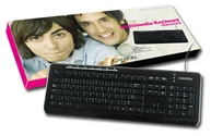 CANYON klávesnice KEYB7 černá+stříbrná, nízké klávesy, CZ layout, USB