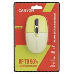 CANYON mouse MW-26 LCD Silent Dual Mode Wireless Yellow