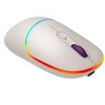 CANYON myš optická bezdrátová MW-22, RGB, 800/1200/1600 dpi, 4 tl, BT+2,4GHz, baterie 650mAh, rice