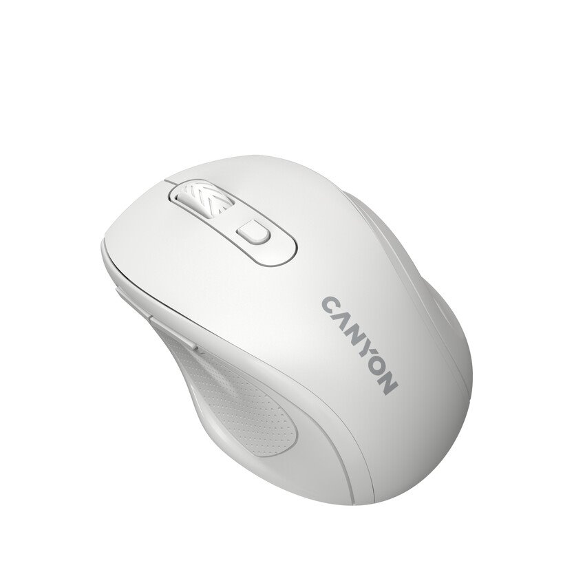 CANYON OnClick 20 1600DPI 4 buttons bezdrátová myš White