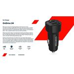 CANYON  OnDrive 24 24W 2xUSB-A Black nabíječka do auta