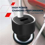 CANYON OnDrive 48 PD48W USB-A+USB-C Black nabíječka do auta