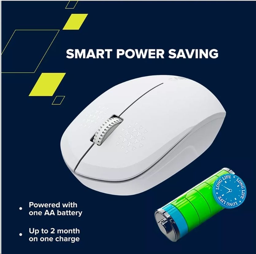 CANYON Optická bezdrôtová myš MW-4, 1200 dpi, Bluetooth, batéria AA, čierna