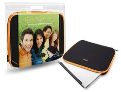 CANYON skin, na notebooky do 15.4", černo-oranžový