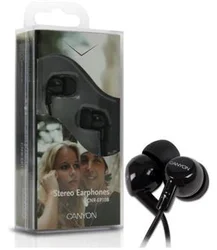 CANYON sluchátka CNR-EP10 20Hz-20kHz, kabel 1,5m, ear plug