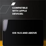 CANYON smart tag ONTAG 1 iOS 4 ks sada, biela