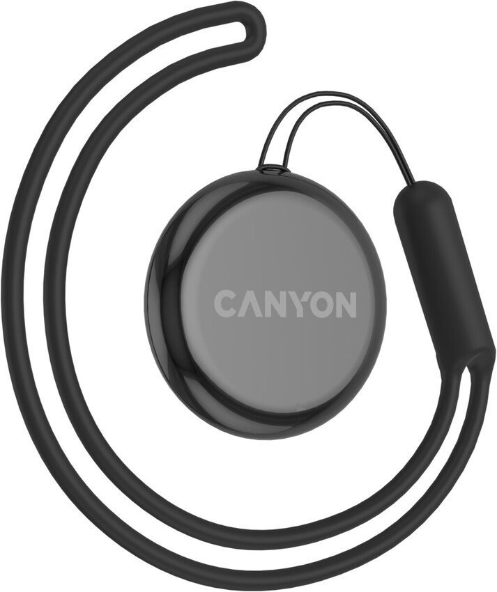 CANYON smart tag ONTAG 1 iOS 4 ks sada, čierna