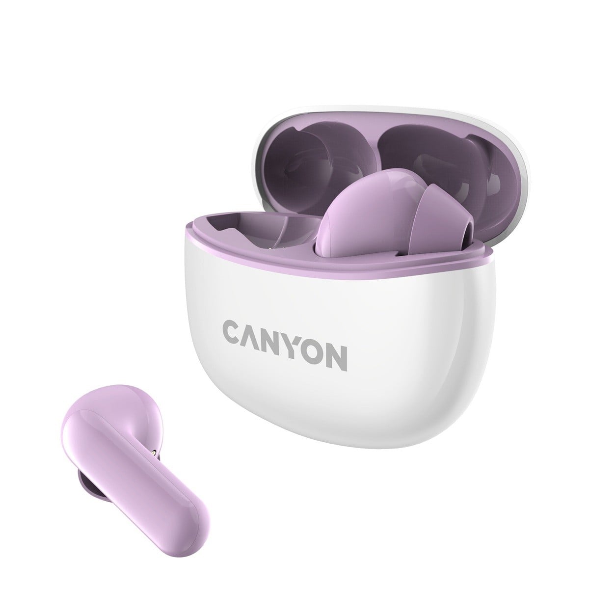 CANYON True Wireless Stereo slúchadlá TWS-5 lila