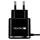 CANYON Univerzálny 1xUSB nabíjačka do siete s ochranou proti prepätiu, Micro USB Input 100V-240V, čierna (CNE-CHA041BS)
