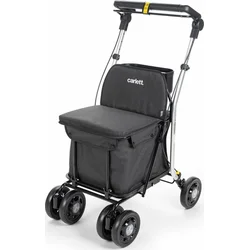 Carlett Nákupní taška na kolečkách Senior Comfort Pro 38 l, tm. šedá