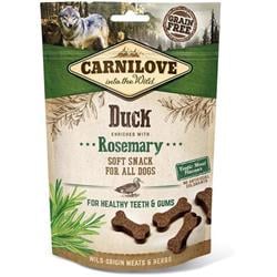 Carnilove Dog Semi Moist Snack Duck enriched with Rosemary 200g pamlsky pro psy