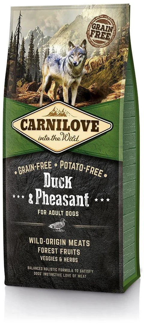 Carnilove Duck & Pheasant for Adult 4kg granule pro psy