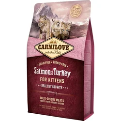 Carnilove Salmon & Turkey for Kittens – Healthy Growth 2kg granule pro koťata