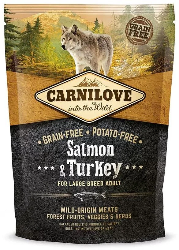 Carnilove Salmon & Turkey for Large Breed Adult 1,5kg granule pro psy