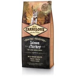 Carnilove Salmon & Turkey for Large Breed Puppy 12kg granule pro štěňata