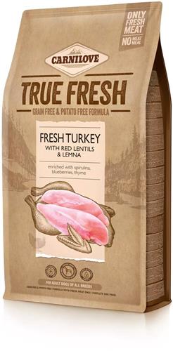 Carnilove True Fresh Turkey pre dospelých psov 4kg granule pre psy