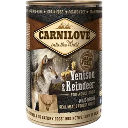 Carnilove Wild Meat Venison & Reindeer 400g konzerva pro psy