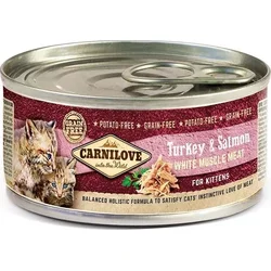 Carnilove WMM Turkey & Salmon for Kittens 100g konzervy pro koťata