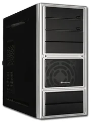 CASE SHARKOON Revenge Economy Edition, ATX, black/silver