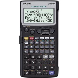 Casio FX 5800 P Školní programovatelné kalkulačka 