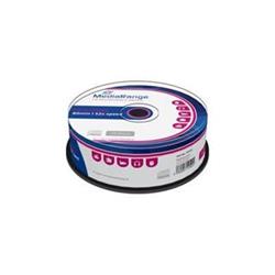 CD-R MediaRange 700MB 52x SPINDL (25pack) MR201 - Datová media zapisovací
