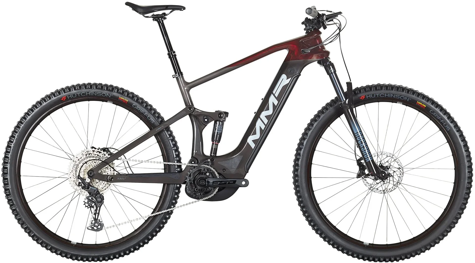 Celoodpružené elektrokolo MMR X-BOLT 120 00 - Liquid Red N Black - vel.M / 2024