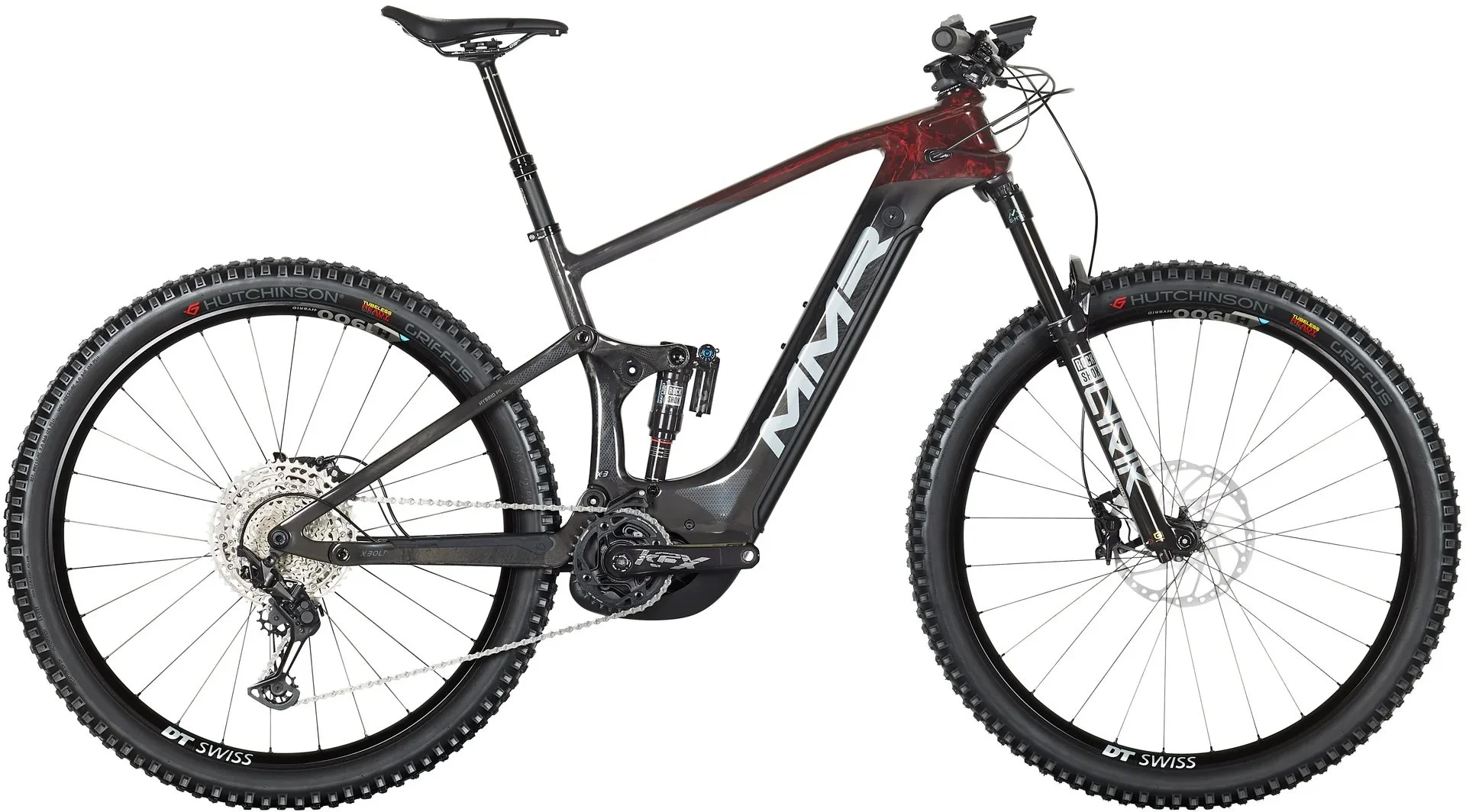 Celoodpružené elektrokolo MMR X-BOLT 140 00 - Liquid Red N Black - vel.M / 2024