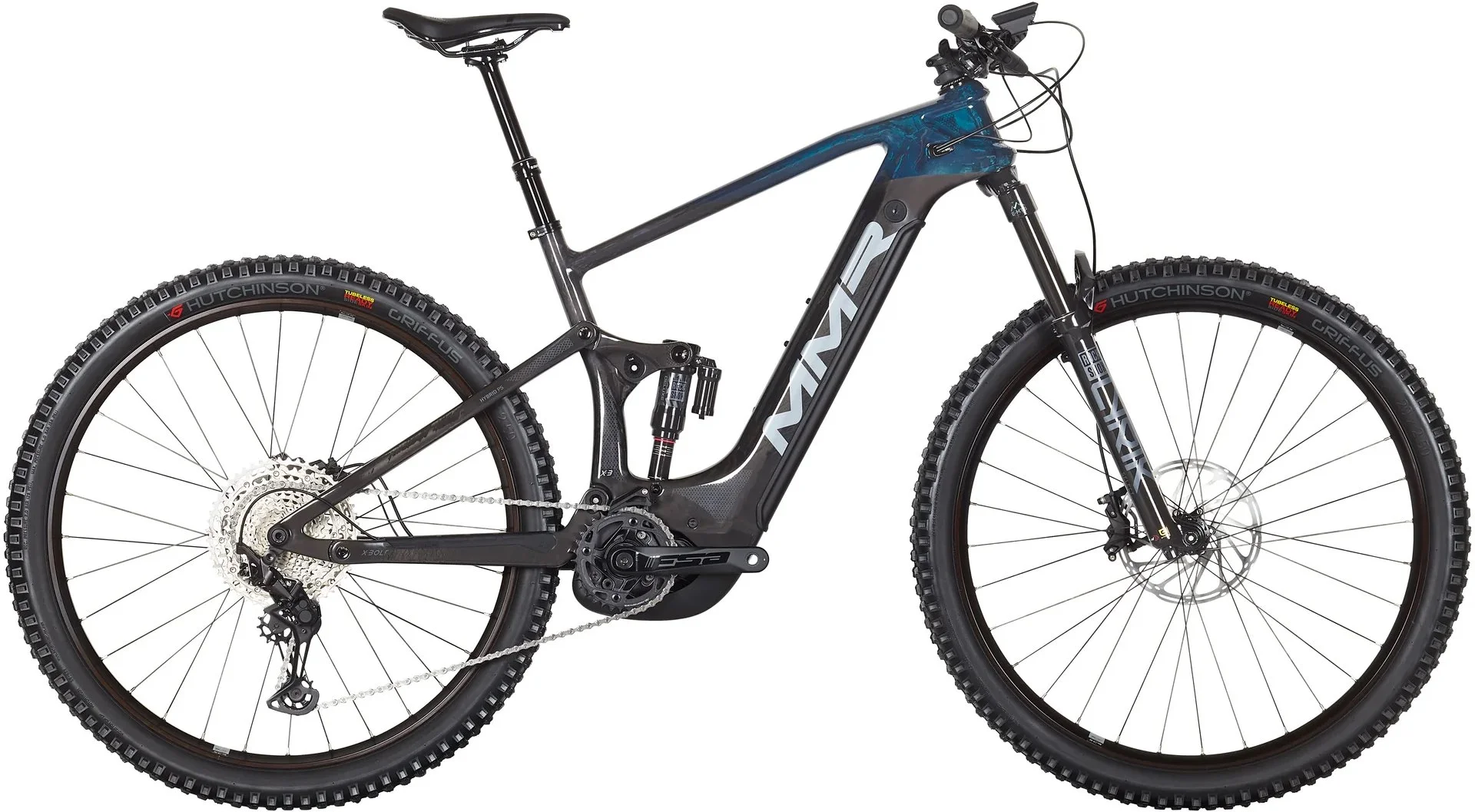 Celoodpružené elektrokolo MMR X-BOLT 140 50 - Liquid Blue N Black - vel.M 24/2025
