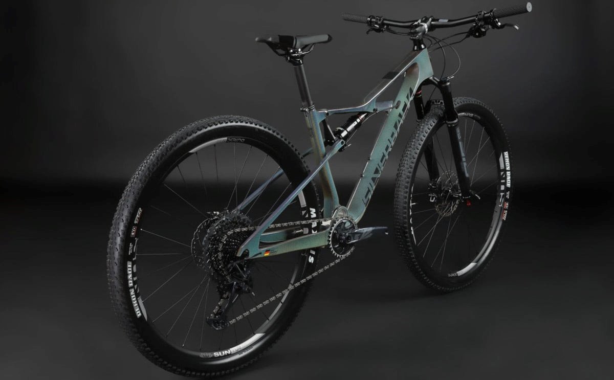 Celoodpružené kolo SILVERBACK CF - SRAM GX 12s, vel.L - Grey