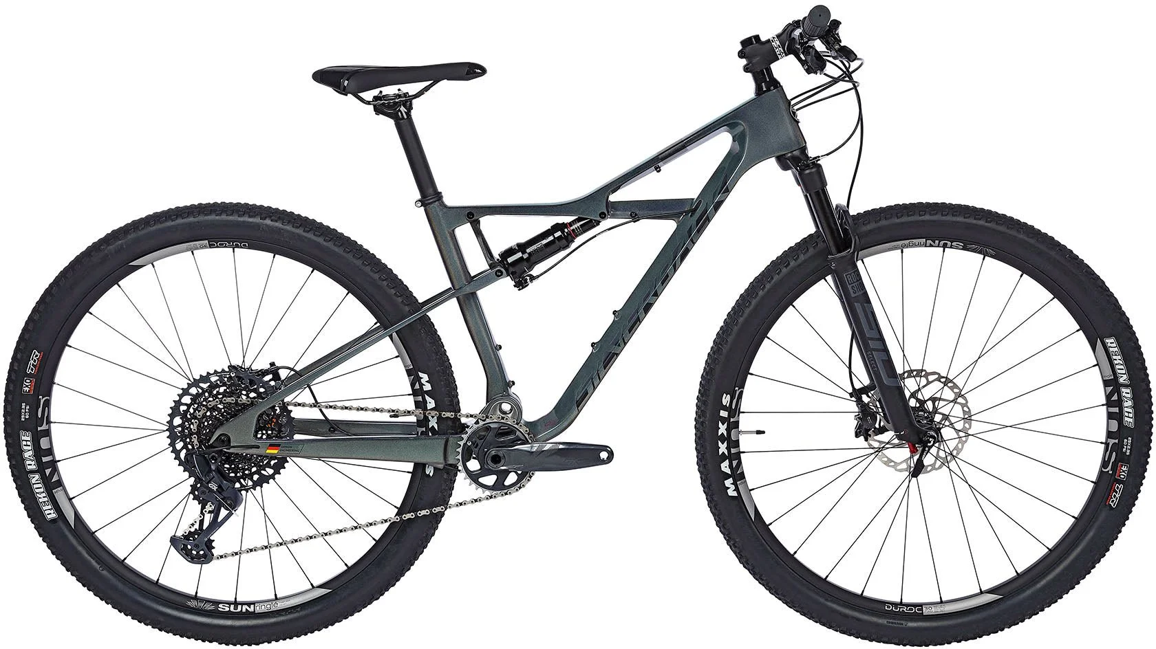 Celoodpružené kolo SILVERBACK CF - SRAM GX 12s, vel.L - Grey