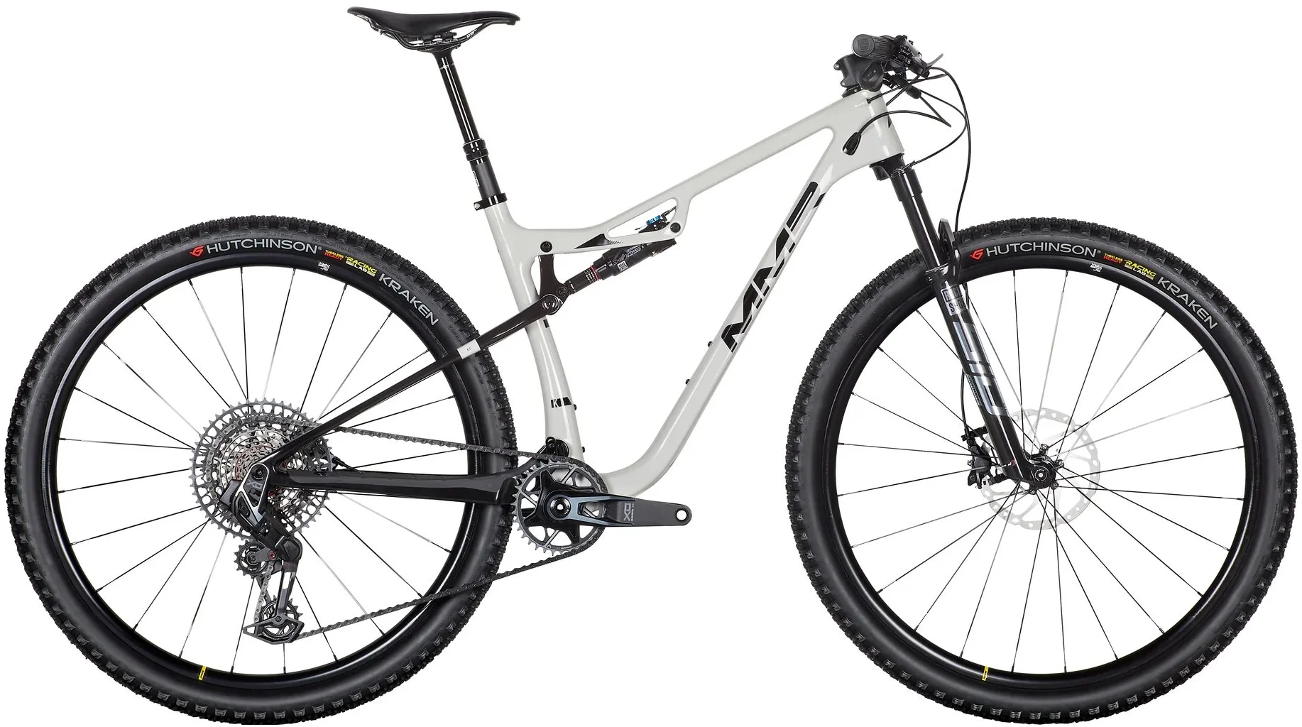 Celoodpružený bicykel MMR KENTA 00 - Light Grey N Black - veľkosť L / 2024