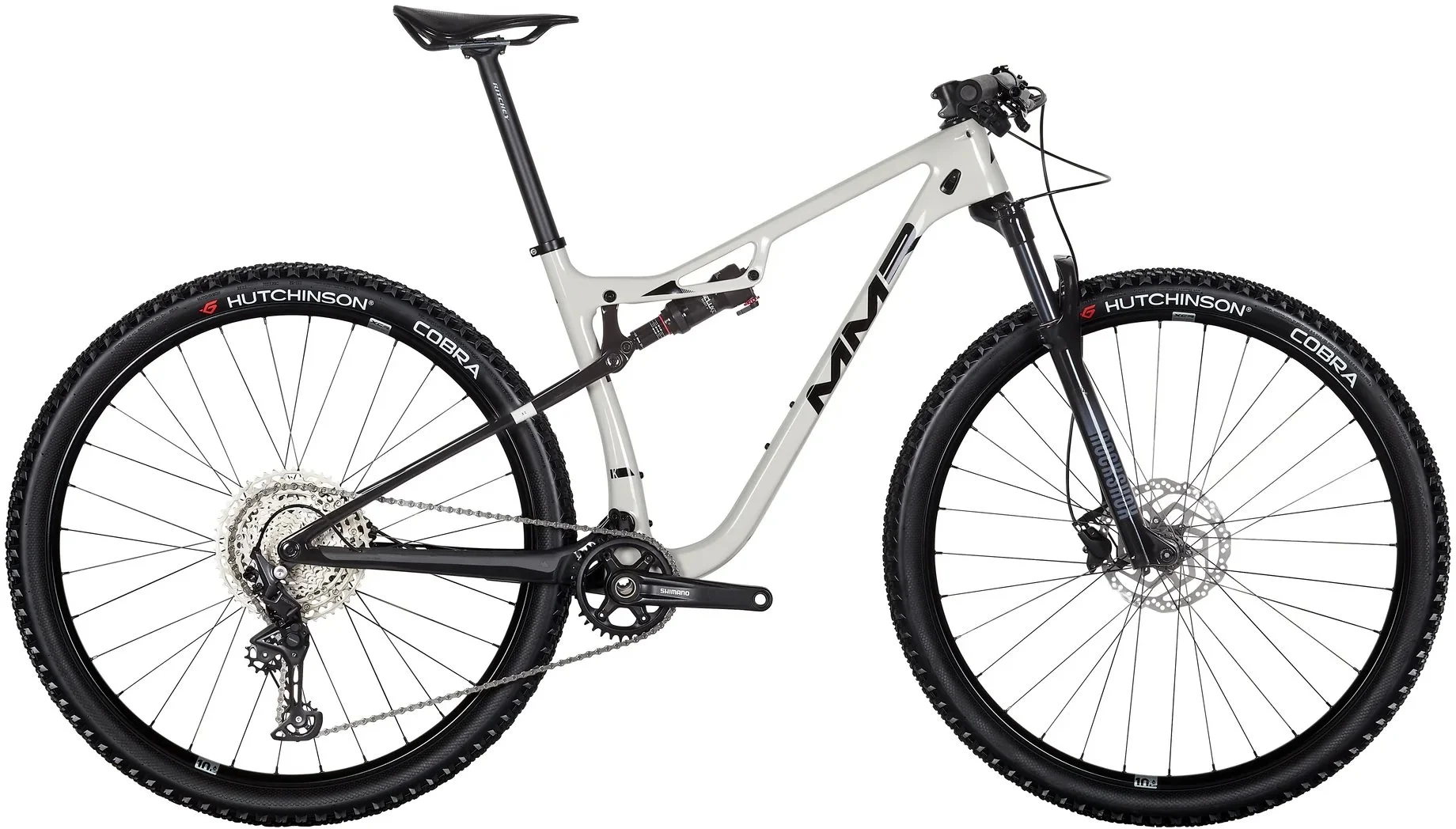 Celoodpružený bicykel MMR KENTA 70 - Light Grey N Black - veľkosť S / 2024
