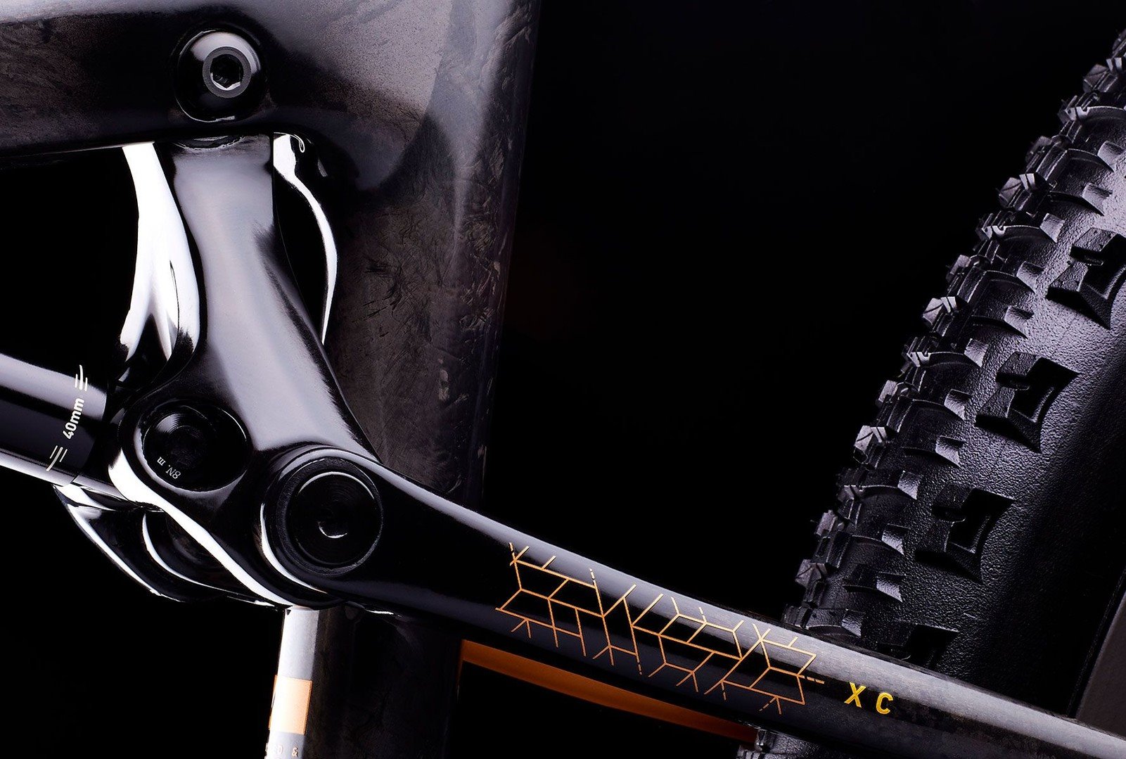 Celoodpružený bicykel MMR KENTA SL 10 - Black N Copper veľkosť L / 2024
