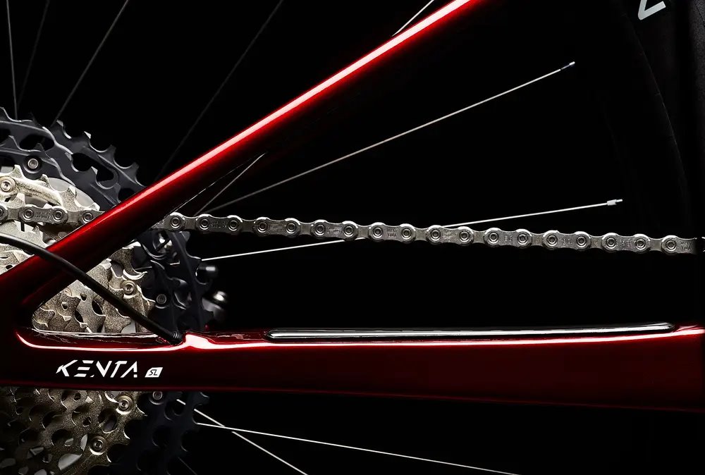 Celoodpružený bicykel MMR KENTA SL 30 - Chrome Red TEAM - veľkosť S / 23/2024
