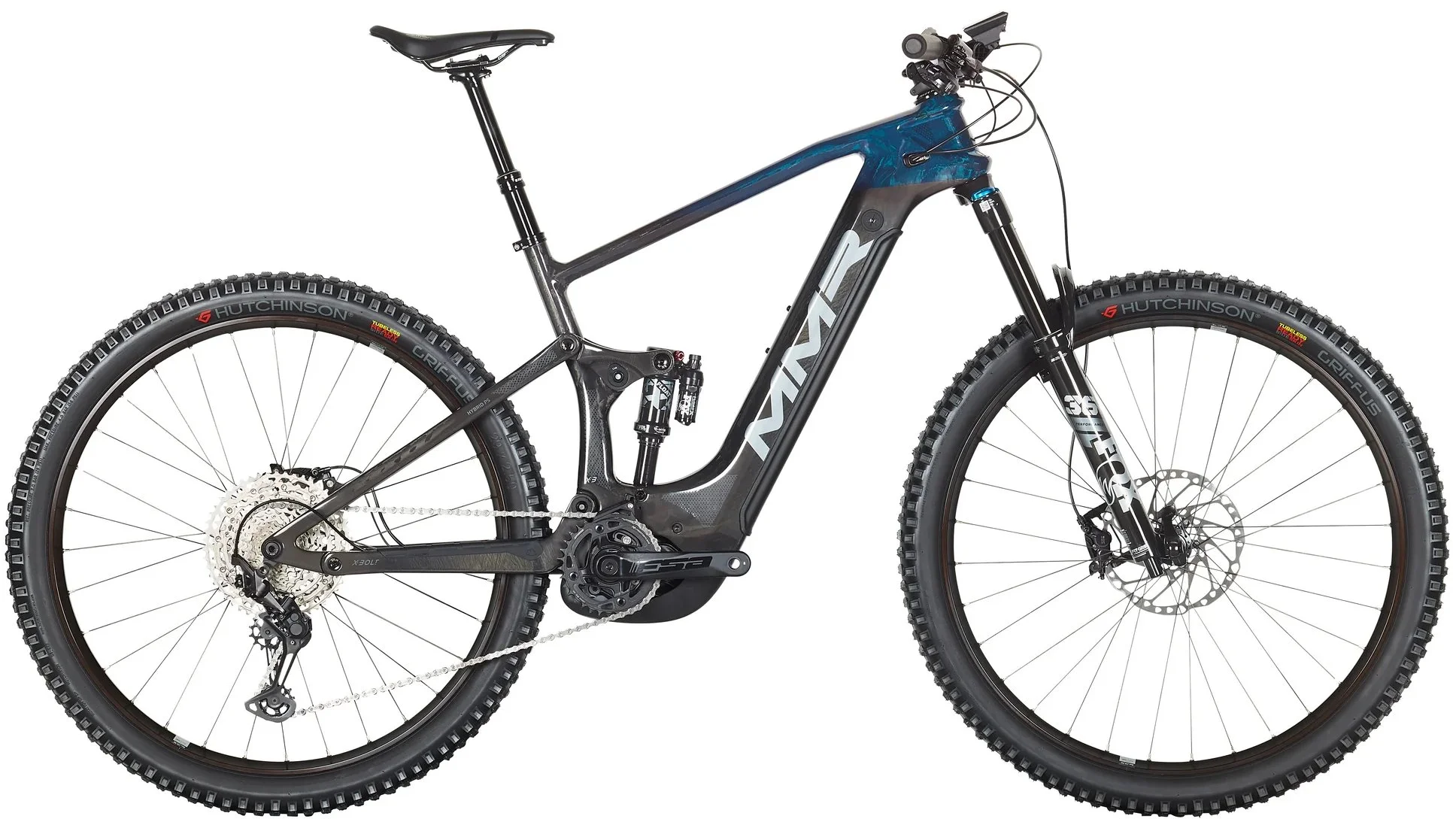 Celoodpružený elektrobicykel MMR X-BOLT 140 30 - Liquid Blue N Black - veľkosť S / 2024
