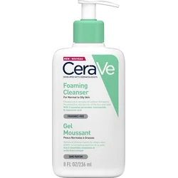 CeraVe Foaming Cleanser čisticí pěnící gel pro normální až mastnou pokožku 236ml