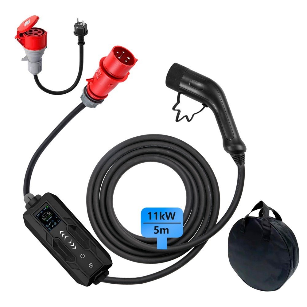 Cestovná nabíjacia stanica IMMAX pre EV/PHEV AC typ 2, 11 kW