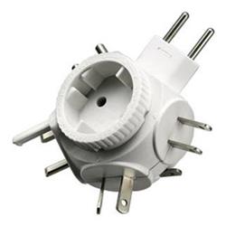 Cestovní adapter 230V pro zahraničí pro zásuvky