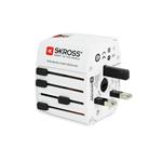 Cestovný adaptér SKROSS MUV USB, USB A+C, univerzálny pre 150 krajín