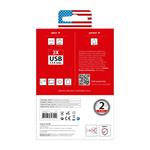 Cestovný adaptér SKROSS s USB do USA, typ B