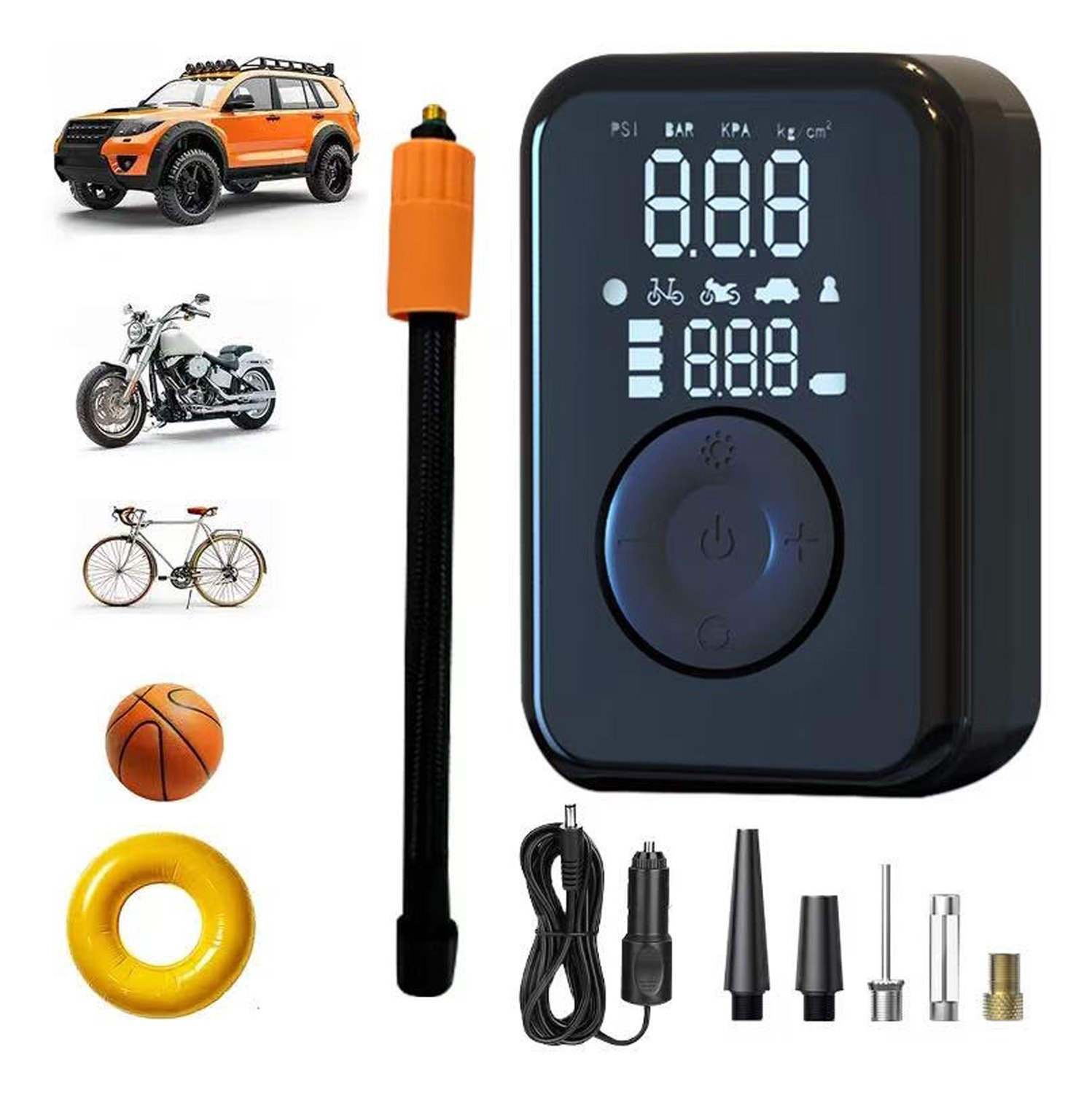 Cestovný mini kompresor a powerbanka PATONA s kapacitou 4000 mAh