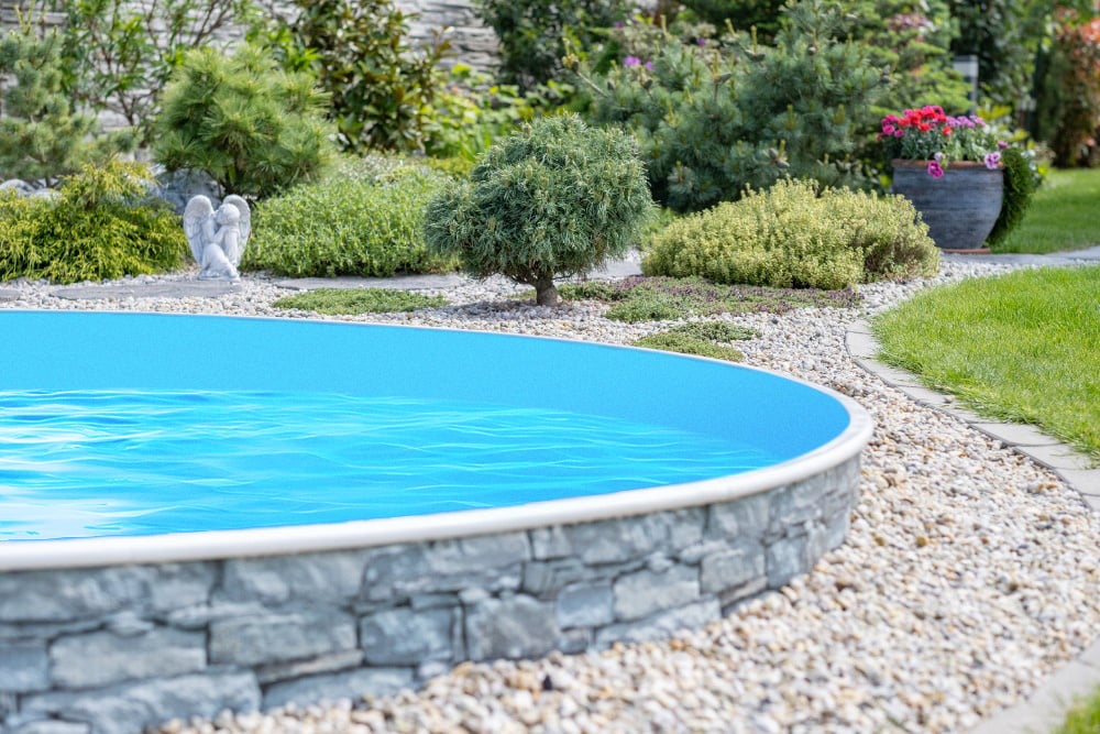 CF Bazénová fólie Blue pro bazén O 3,0 m x 0,92 m