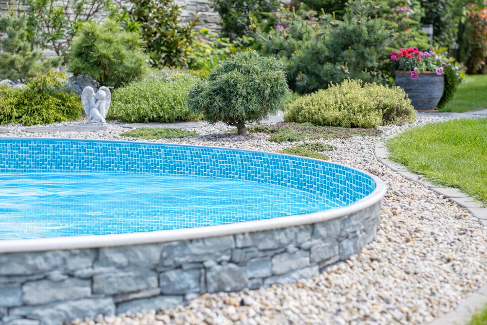 CF Bazénová fólie Mosaic pro bazén O 3,6 m x 0,92 m