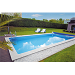 CF Bazénový set CF Block De Luxe 8 x 4 x 1,5 m