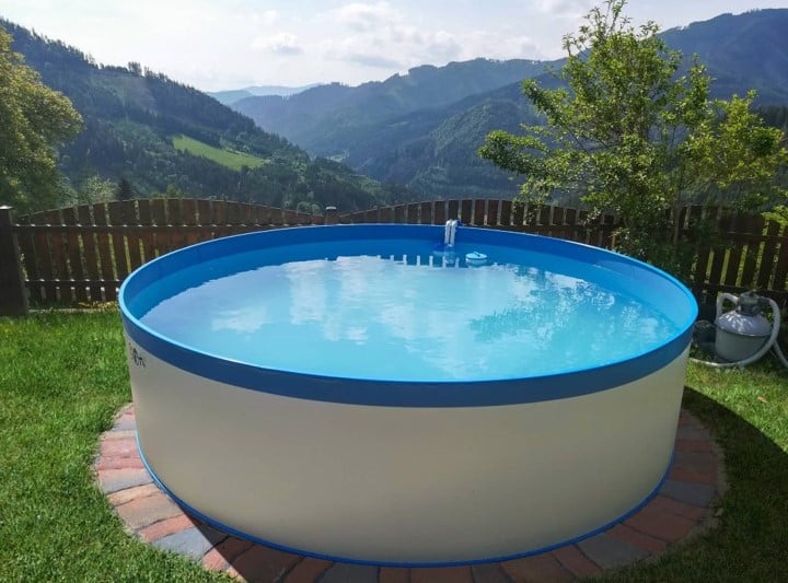 CF Pool WHITE/Blue - bazén 350x90 cm