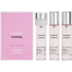 Chanel Chance Eau Tendre EdT 3x20 ml Pre ženy náplň