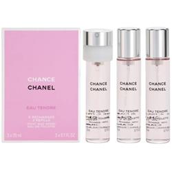 Chanel Chance Eau Tendre EdT 3x20 ml Pro ženy náplň