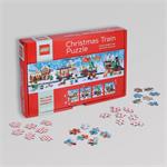 Chronicle Books Puzzle LEGO® Vianočné puzzle – vláčik, 4 × 100 dielov