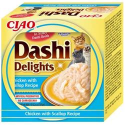 Churu Cat Dashi Delights Chicken with Scallop 70g